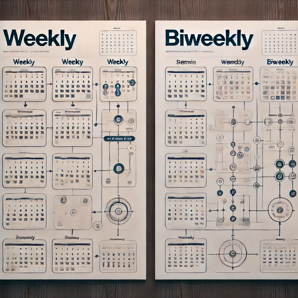 隔週と各週の違いとは？混乱しがちな言葉の使い方を解説