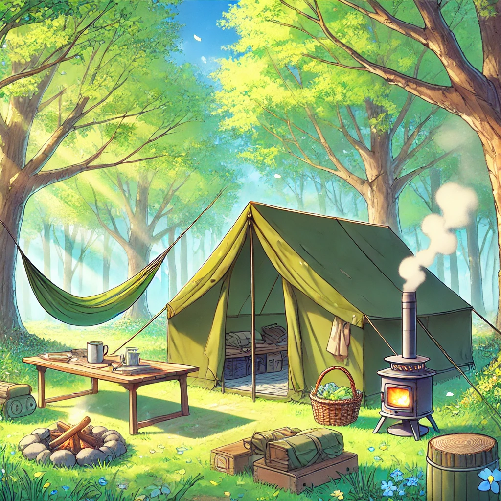 春キャンプから冬の薪ストーブ対応まで！OneTigris CozShack シェルターテント徹底レビュー｜オールシーズン活躍する本格派シェード