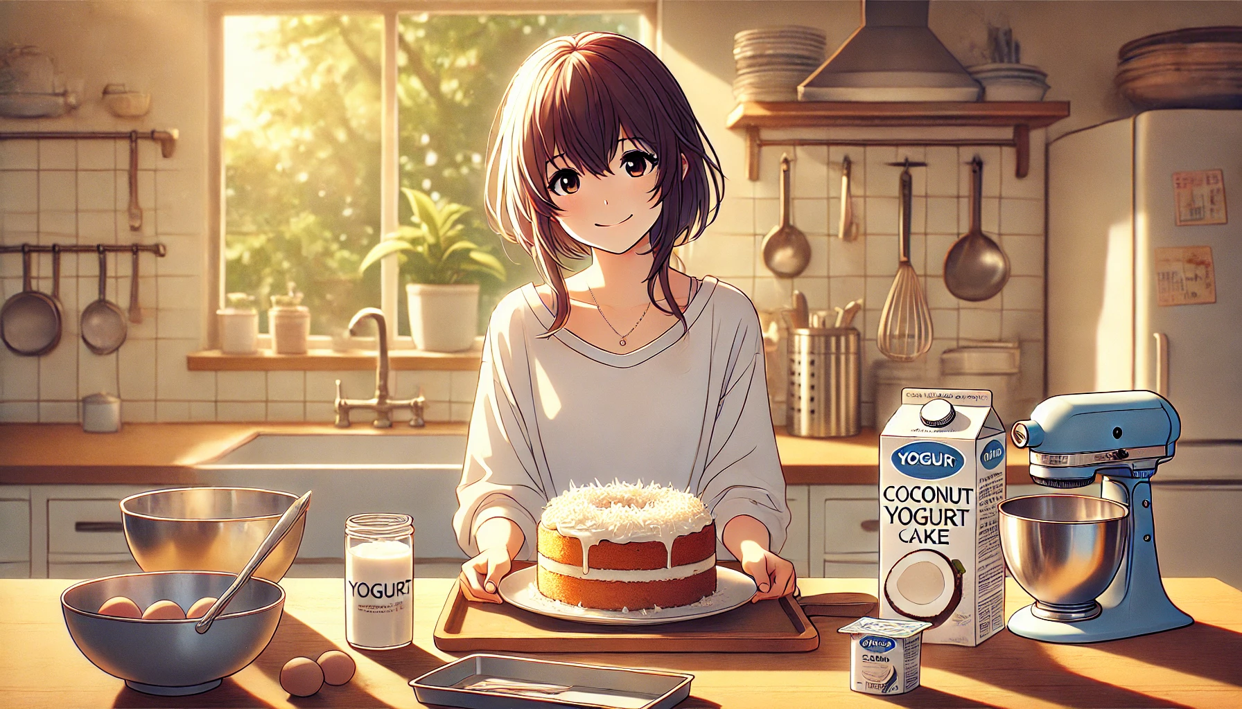 ケーキみたいに濃厚！簡単ココナッツサブレヨーグルト